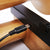 Chinon Legato CH-PS840 Handcrafted Wood Passive Speaker for iPhone Charging USB socket